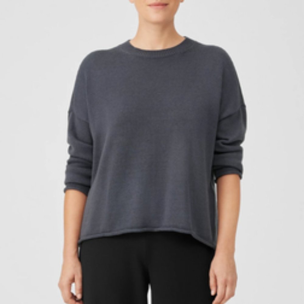 Eileen Fisher Boxy Crew **MOVING SALE - MAKE ME A REASONABLE OFFER**